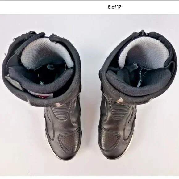Dainese R Axial Pro In Motorcycle Boots Black Internal Carbon Men's US 8.5 MINT - Picture 9 of 16
